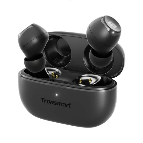 Tronsmart Onyx Pure Hybrid Dual Driver TWS bluetooth 5.3 vezeték nélküli fülhallgató, fekete