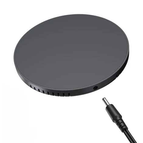 Choetech 10 W-os asztal alatt rögzíthető töltő + EU töltő tápkábel, fekete (T590-F)