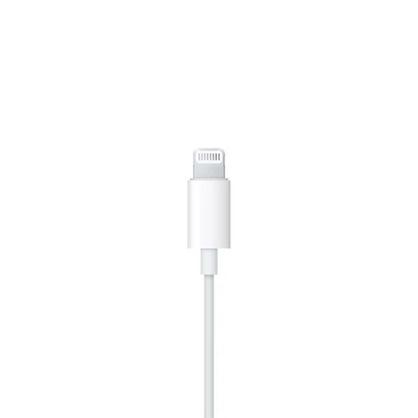 Apple EarPods fülbe helyezhető vezetékes fülhallgató Lightning csatlakozóval iPhone-hoz, fehér (EU Blister) (MMTN2ZM / A)