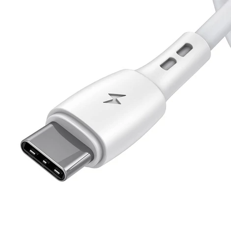 Vipfan Racing X05 USB és USB-C kábel, 3A, 2m (fehér)