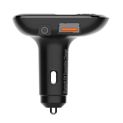 LDNIO C706Q FM transzmitter Bluetooth, 2x USB, AUX (fekete)