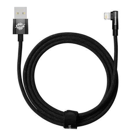 Baseus MVP 2 Lightning 2m 20W kábel - fekete
