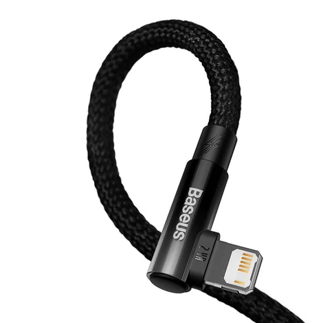 Baseus MVP 2 Lightning 2m 20W kábel - fekete