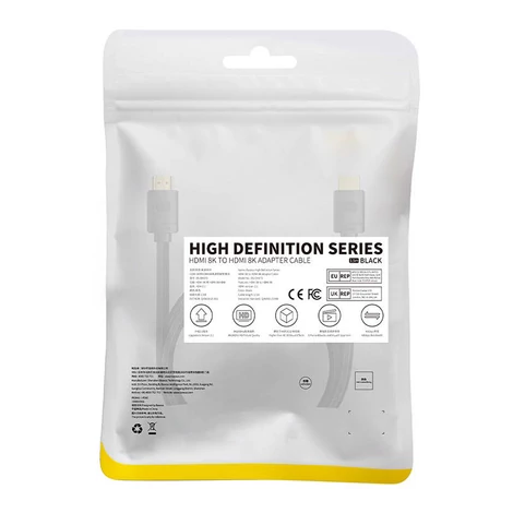 Baseus High Definition HDMI kábel 1.5m, 8K (fekete