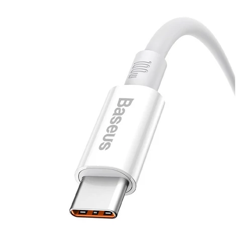 Baseus Superior Series kábel USB-ről USB-C-re, 100W, PD, 2m (fehér)