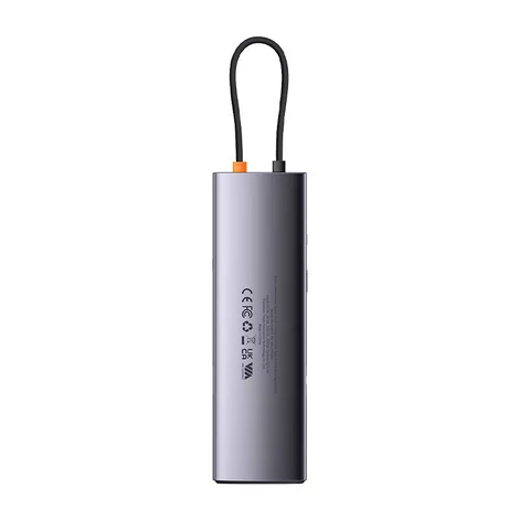 Baseus Metal Gleam series Hub USB-C 12in1  Szürke