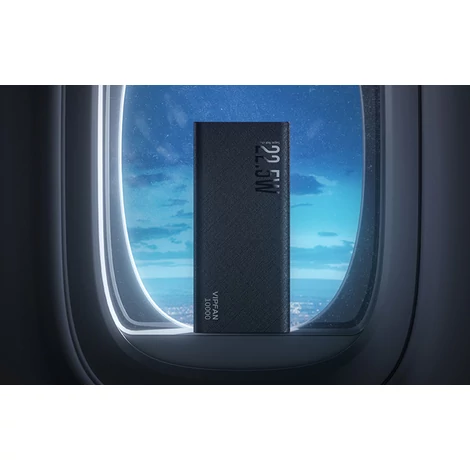 Vipfan F06 Powerbank 10000mAh, 22.5W, PD (fekete)