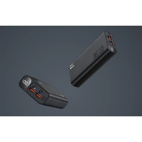 Vipfan F07 Powerbank 20000mAh, 22.5W, PD (fekete)