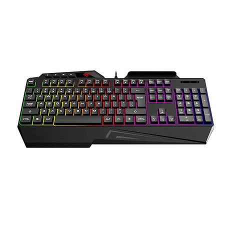 Havit GAMENOTE KB488L membrános gamerbillentyűzet RGB