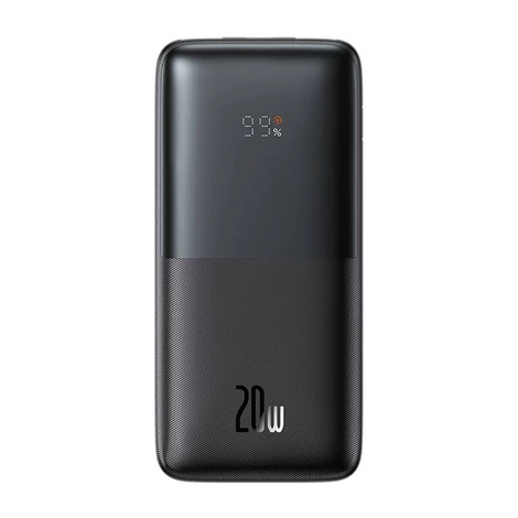 Baseus Bipow Pro Powerbank 10000mAh, 2xUSB, USB-C, 20W (fekete)