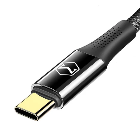 Mcdodo Firefox USB-C-USB-C 100W kábel, 2m (fekete)