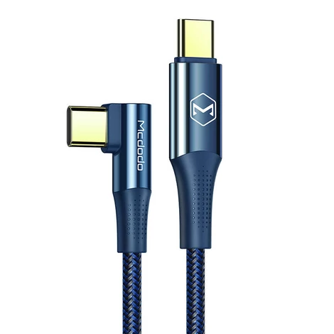 Mcdodo Firefox 100W USB-C-USB-C kábel, 2m (kék)