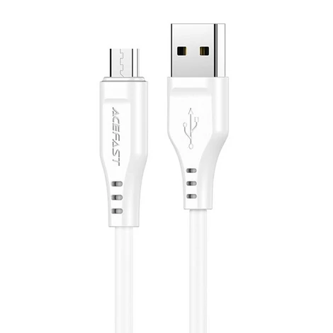 Acefast C3-09 Micro USB kábel USB-A-ra, 1.2m, 60W (fehér)