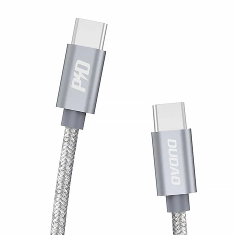 Dudao L5ProC USB-C USB-C kábelPD 45W, 1m (szürke)