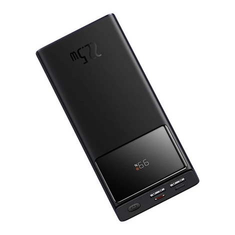 Baseus Star-Lord 20000mAh Powerbank , 2xUSB, USB-C, 22.5W (fekete)