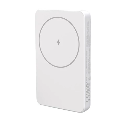 Choetech Powerbank induktív töltéssel 10000mAh, Iphone 12/13 (fehér)
