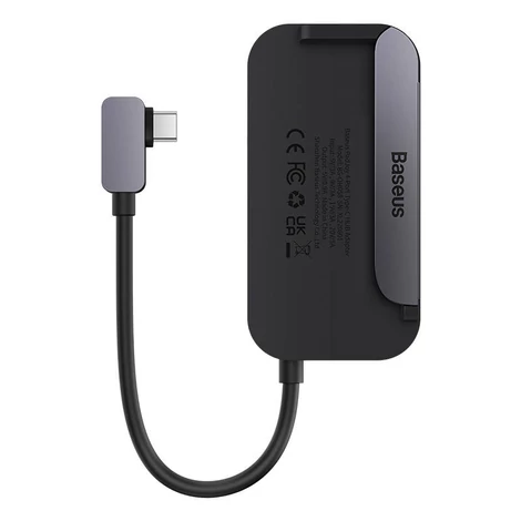 Baseus PadJoy Hub 4in1 USB-C USB 3.0 + HDMI + USB-C PD + jack 3.5mm (szürke)