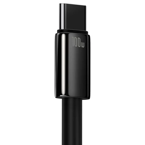 Baseus Tungsten Gold kábel USB-ről USB-C-re, 100W, 2m (fekete)