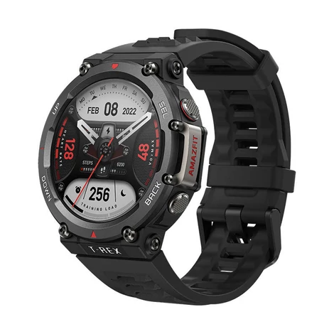Amazfit T-Rex 2 okosóra (parázs fekete)