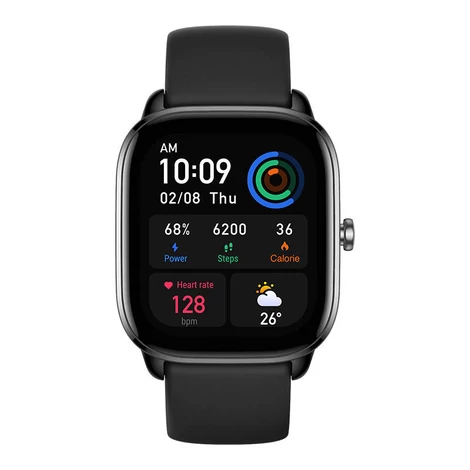 Amazfit GTS 4 mini okosóra (éjfekete)