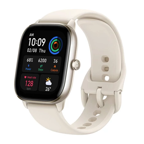 Amazfit GTS 4 mini okosóra (holdfehér)