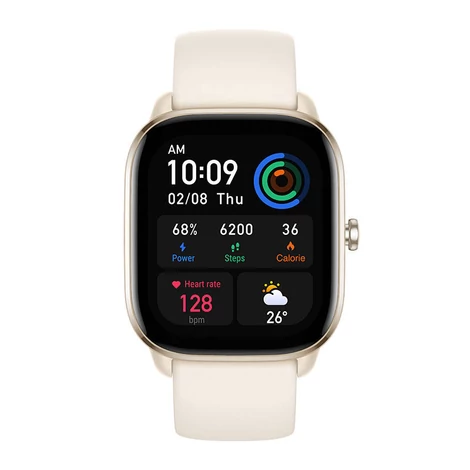 Amazfit GTS 4 mini okosóra (holdfehér)