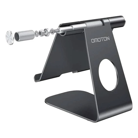 OMOTON Tablet állványtartó állítható (fekete)