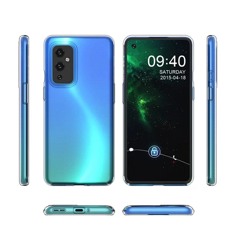 Ultra Clear 0.5mm Case Gel TPU Cover for OnePlus 9 átlátszó