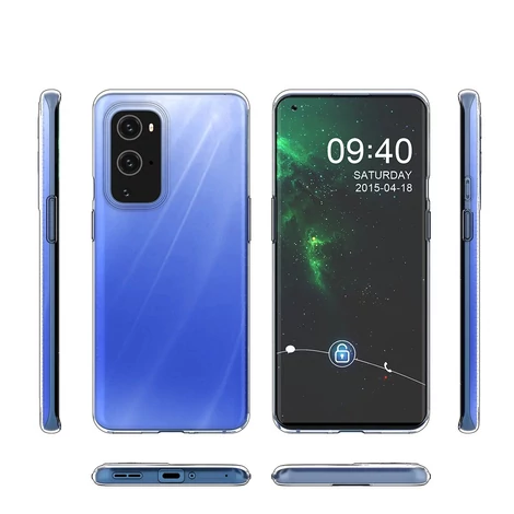 Ultra Clear 0.5mm Case Gel TPU Cover for OnePlus 9 Pro átlátszó