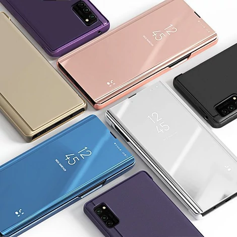 Clear View tok Tok Oppo Reno3 / A91 / F15 fekete