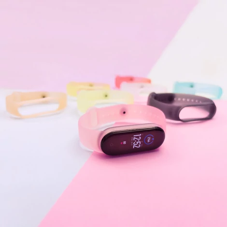 Csere pánt Xiaomi Mi Band 5/6 arany színű pánthoz