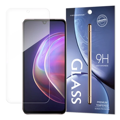 Tempered Glass 9H Screen Protector for Vivo V21 5G (packaging – envelope)