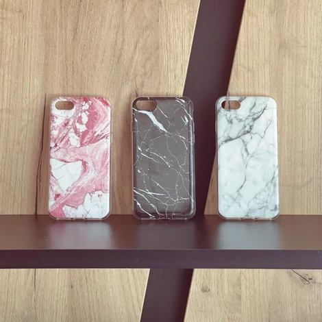 Wozinsky Marble TPU tok Tok iPhone 13 Pro fehérhez