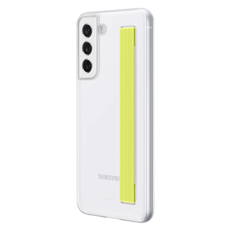 Samsung átlátszó pántos tok Samsung galaxy s21 fe fehér (ef-xg990cwegww)