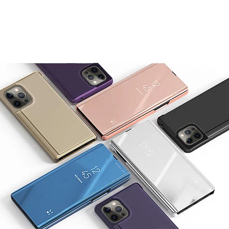 Clear View tok tok Tok iPhone 13 Pro Max fekete