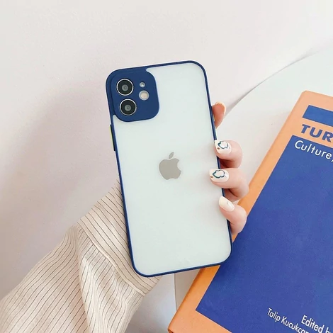 Milky Case szilikon rugalmas, áttetsző tok Xiaomi Redmi 9 tengerészkékhez