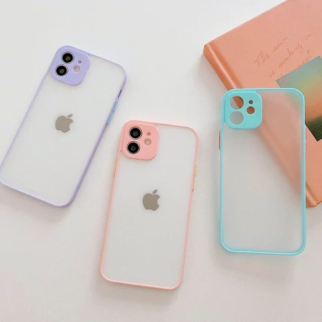 Milky Case szilikon rugalmas, áttetsző tok Samsung Galaxy A72 4G rózsaszínhez