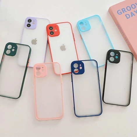 Milky Case szilikon rugalmas, áttetsző tok Samsung Galaxy A72 4G rózsaszínhez