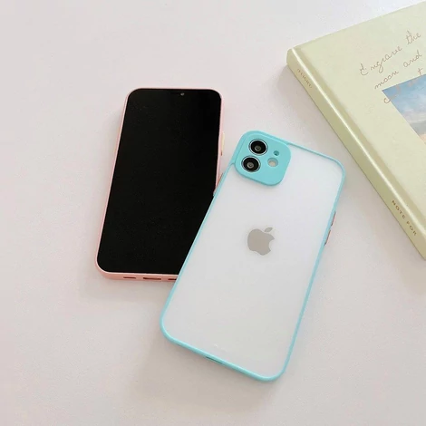 Milky Case szilikon rugalmas, áttetsző tok Samsung Galaxy A72 4G rózsaszínhez
