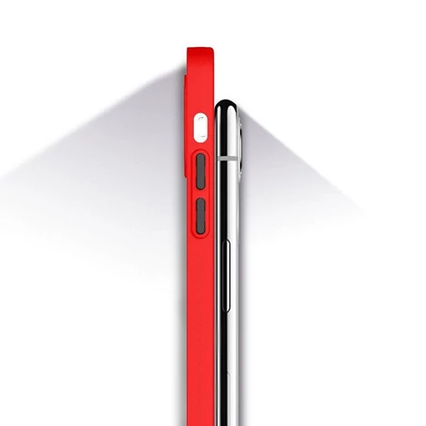 Milky Case szilikon rugalmas, áttetsző tok Samsung Galaxy A22 4G-hoz fekete
