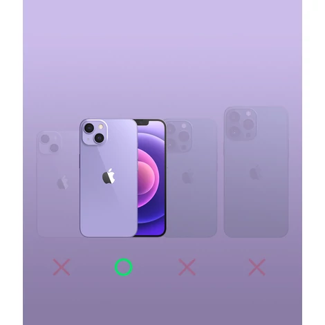 Ringke Fusion TPU tok gélkerettel iPhone 13 átlátszóhoz (F543E52)