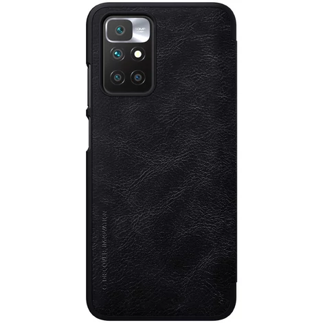 Nillkin Qin leather holster cover for Xiaomi Redmi 10 black