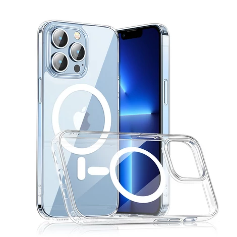 Joyroom Mingkai Series Rugged MagSafe Case for iPhone 13 (6.1 ") Transparent (JR-BP960)