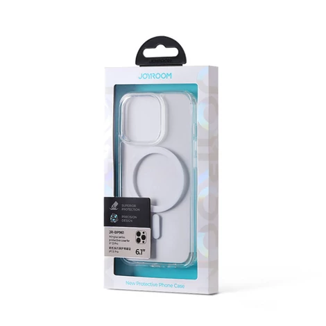 Joyroom Mingkai sorozatú robusztus MagSafe tok iPhone 13 (6.1 ") átlátszó (JR-BP960)