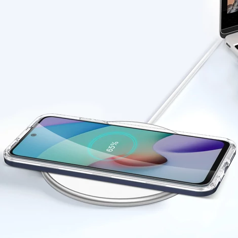 Tiszta 3in1 tok Xiaomi Redmi 10 keret gél Tok kék