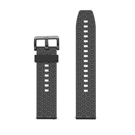 Watch Strap Y szíj Samsung Galaxy Watch 46mm karpánt óraszíjhoz fekete