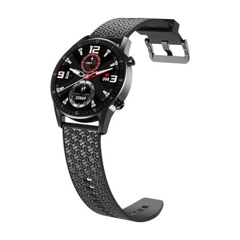 Watch Strap Y szíj Samsung Galaxy Watch 46mm karpánt óraszíjhoz fekete