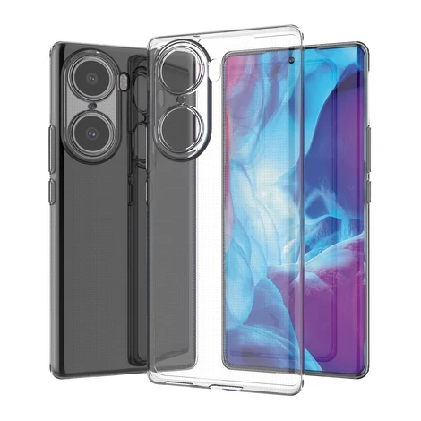 Ultra Clear 0,5 mm-es Honor 60 Pro zselés borítás átlátszó
