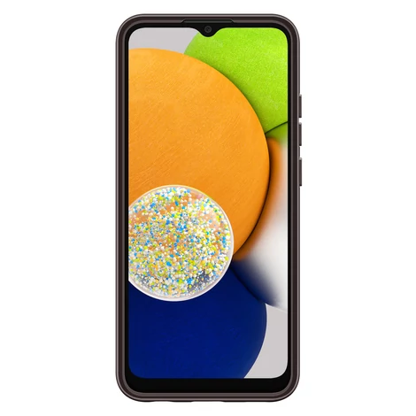 Samsung puha átlátszó Tok Samsung Galaxy A03 fekete (EF-QA036TBEGEU)