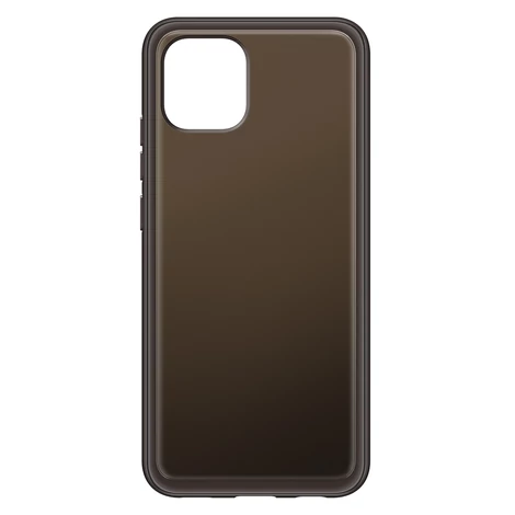 Samsung puha átlátszó Tok Samsung Galaxy A03 fekete (EF-QA036TBEGEU)